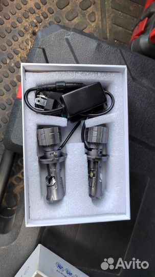 Светодиодные лампы h4 с линзой