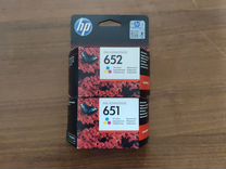 Картриджи HP 651 HP 652 новые, оригинальные
