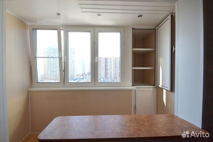 Комплексное остекление и отделка