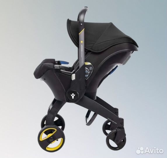 Новая коляска автокресло foo foo 4в1 черная