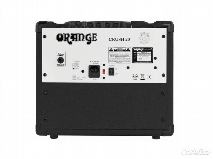 Orange Crush 20 BK гитарный усилитель