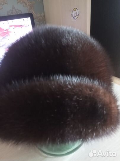 Шапка норковая женская