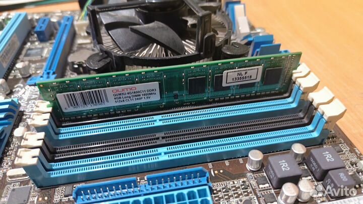 Комплект Материнская плата 1155/Процессор/Память