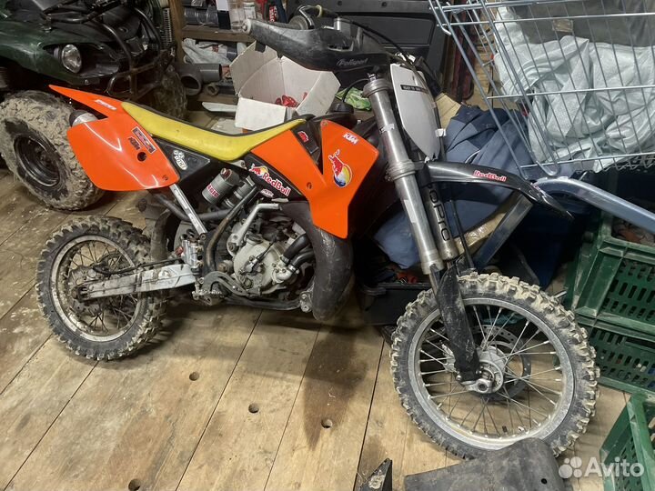 Кроссовый мотоцикл ктм sx-65