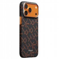 Pitaka iPhone 17 Pro Max Leaping - Orange Black, Москва