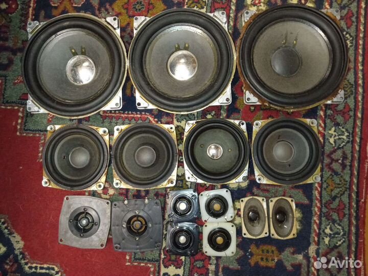 Динамики от колонок СССР