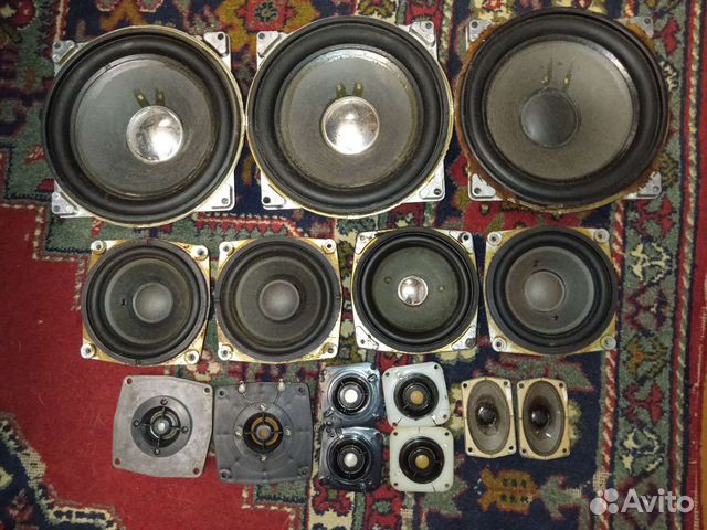 Динамики от колонок СССР