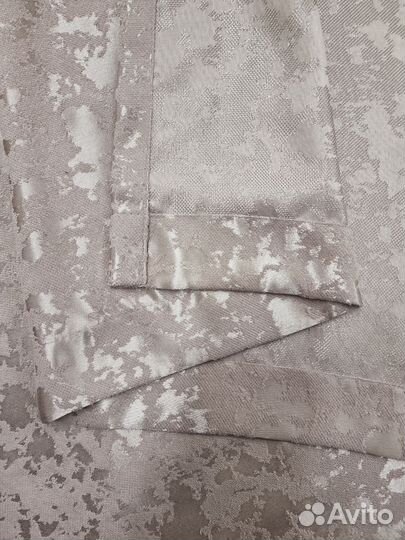 Шторы готовые новые. Мрамор