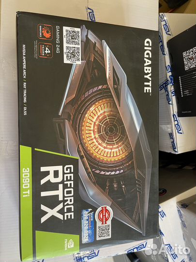 Видеокарта Rtx 3090 ti gigabyte gaming oc 24gb нов