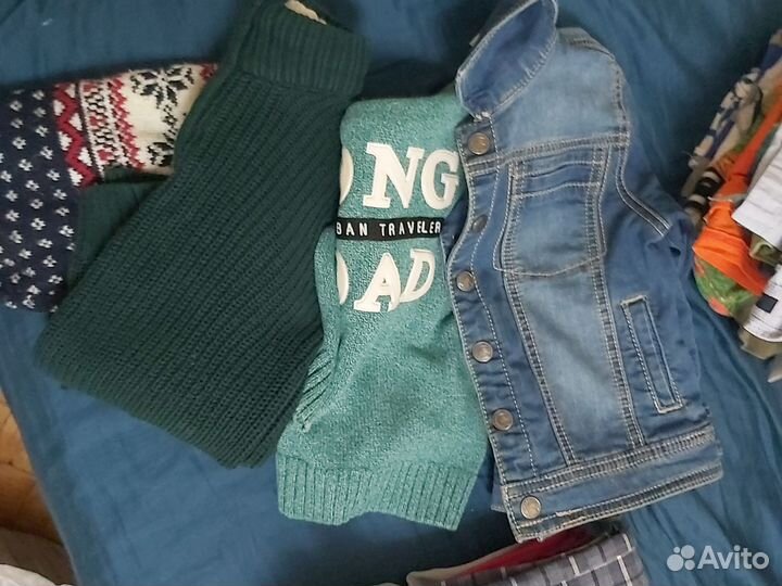 Пакет детских вещей на мальчика 3-4года