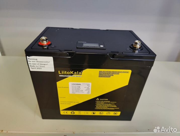 Аккумулятор Liitokala 12v, 100a\H