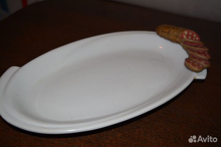 Блюдо с колбаской СССР