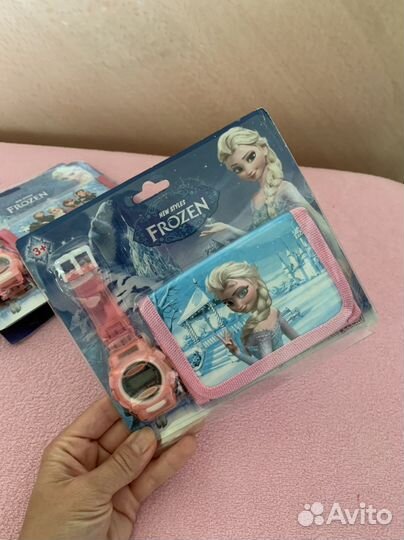 Комплект часы и кошелек