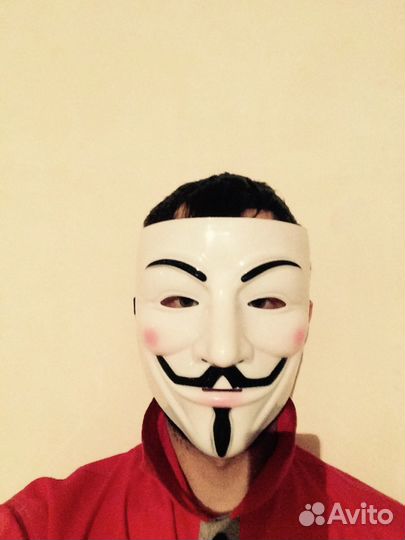 Маска Гая Фокса, анонимуса, вендетта, V