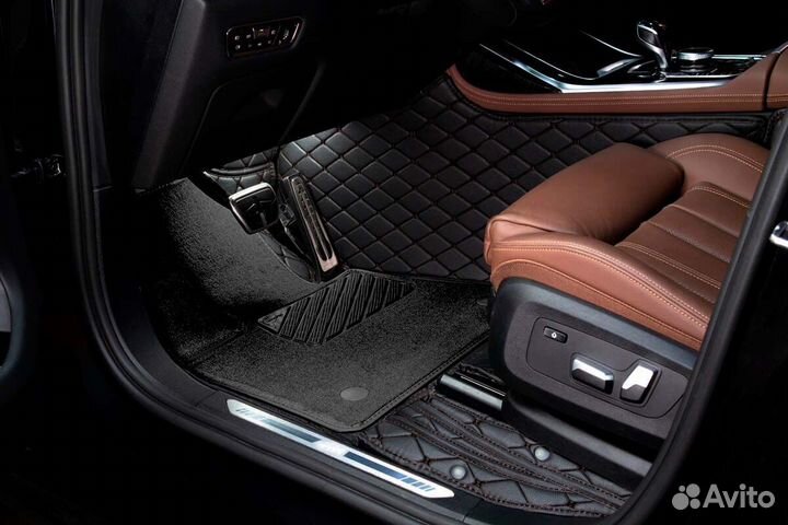 3D Коврики BMW 6 серии из Экокожи