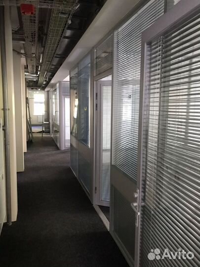 Стеклянные перегородки