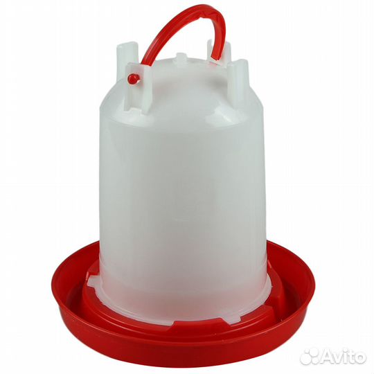 Поилка для кур вакуумная 1,5 л с ручкой