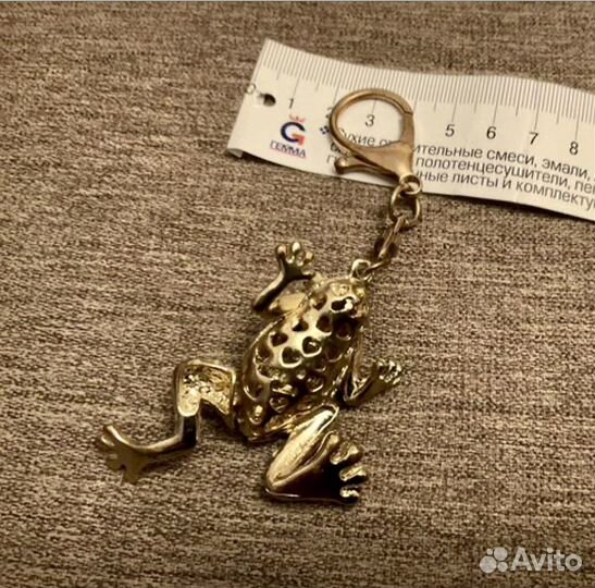 Брелок - Лягушка со стразами