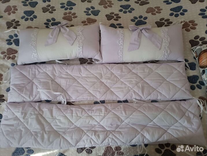 Бортики в детскую кроватку