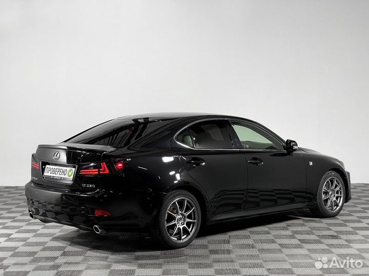 Lexus IS 2.5 AT, 2012, 117 960 км