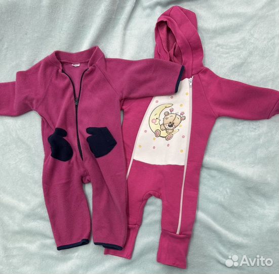 Одежда для девочки пакетом 80 86