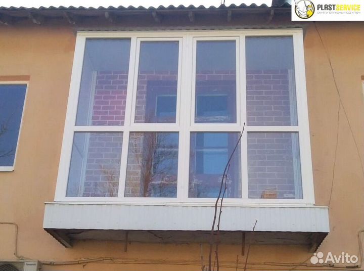 Балконные окна пластиковые алюминиевые остекление