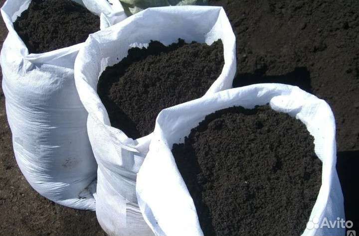 Земля чернозем в мешках