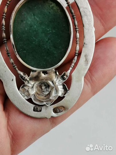 Кулон подвеска серебро 84 проба