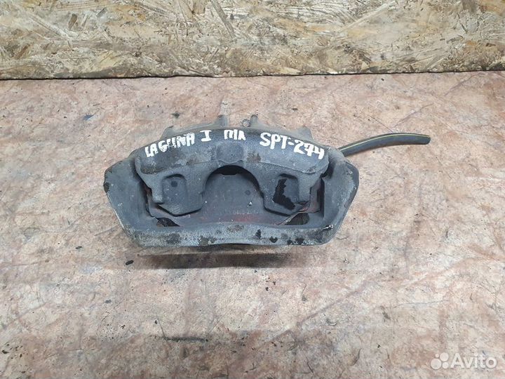 Суппорт передний левый 2.0 АКПП Renault Laguna 199