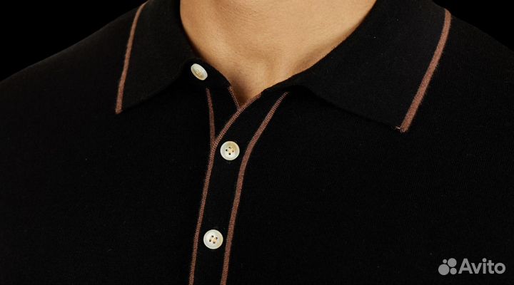 Поло мужское Kiton