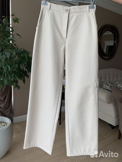 Брюки женские из эко-кожи