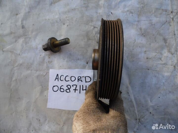 Шкив коленвала Honda Accord VII 2003-2008