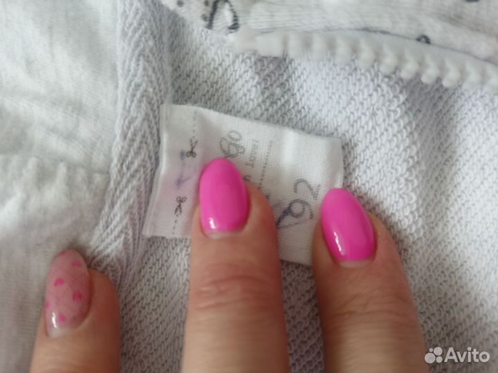 Кофта на молнии для девочки 92