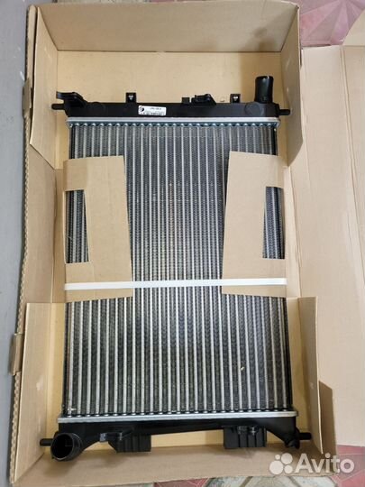 Радиатор охлаждения на hyundai solaris