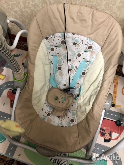 Детские электронные качели jetem flappy 2 в 1