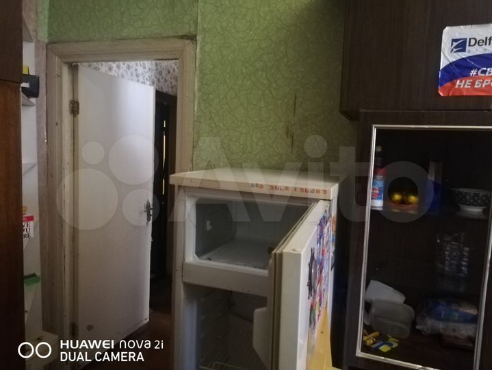 Комната 12 м² в 3-к., 2/2 эт.