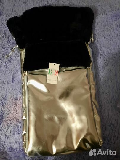 Зимний конверт в коляску