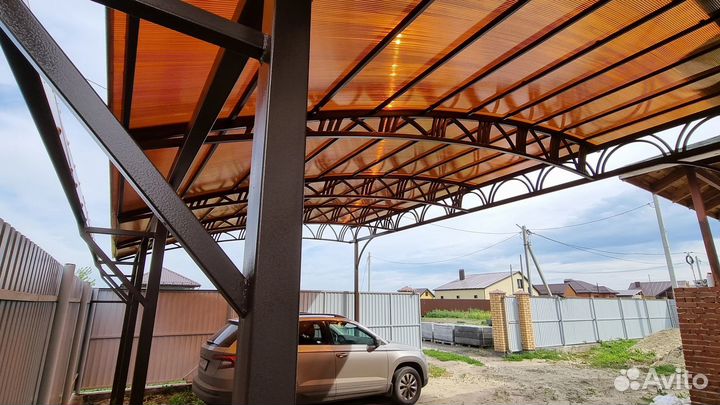 Навес для машины