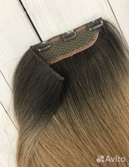 Натуральные накладные волосы