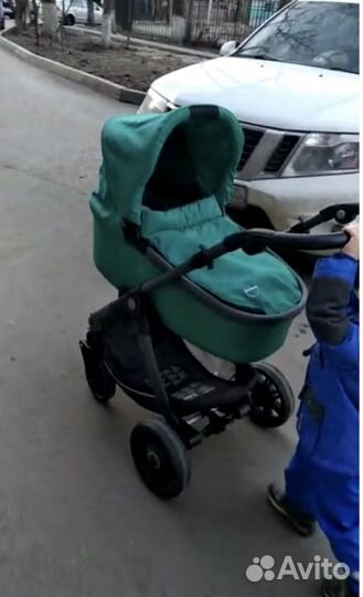 Коляска teutonia cosmo v4 2 в 1 + два конверта