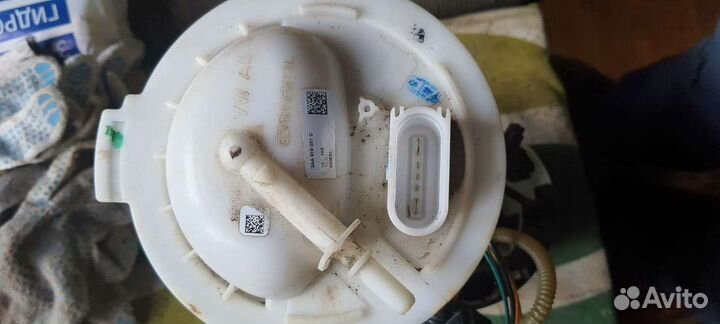 Топливный насос выс д, бензонасос volksvagen В7