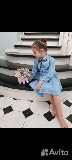 Платье для девочки 110см