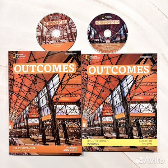 Outcomes Pre-intermediate second edition новые