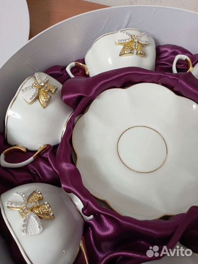 Чайный сервиз новый в коробке