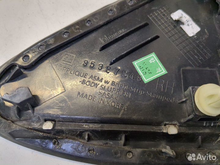 Накладка на зеркало Buick Encore, 2013