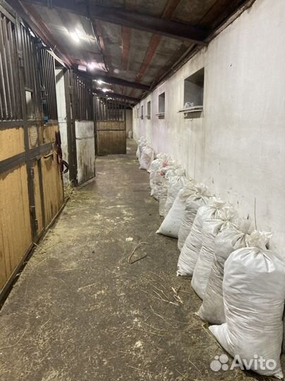 Навоз конский перегной удобрение мешки/россыпь