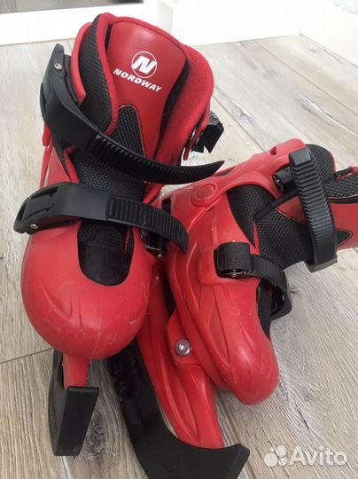 Коньки детские раздвижные 30-33 р