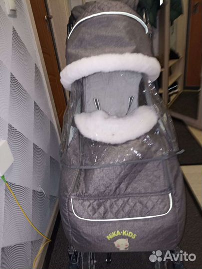 Детские санки коляска бу