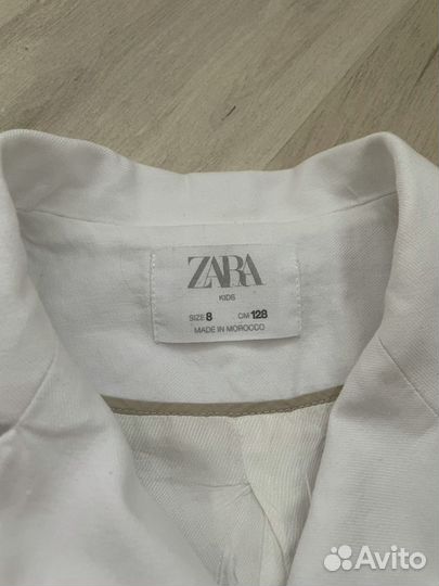 Пиджак Zara Basic (128 см.) хлопок