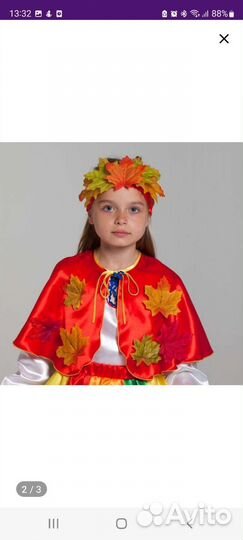 Карнавальный костюм осени